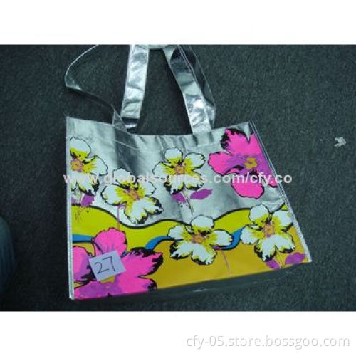 Fashionable shopping Bag with High-quality CMYK Printing